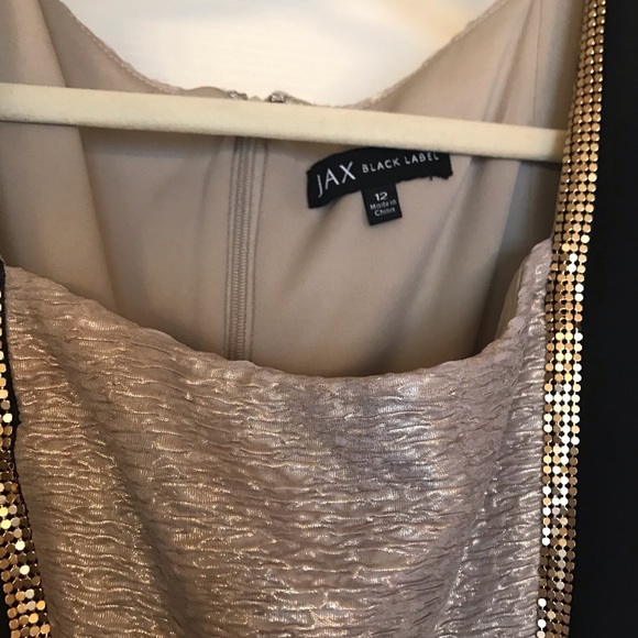 SOLD ⛔️ NWOT Colorblock Sequined Sheath Dress - Picture 2 of 4